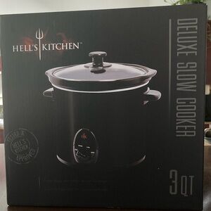 Hell's Kitchen 3QT Deluxe Slow Cooker